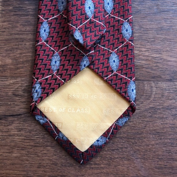 Robert Talbott Best Of Class Red Tie - Picture 4 of 7
